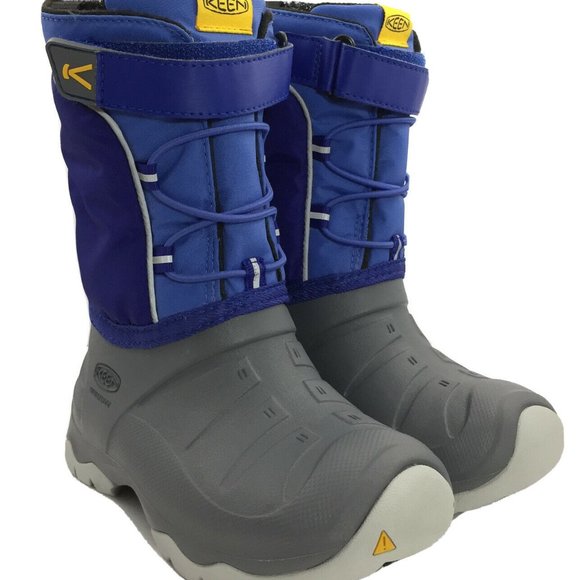 Keen Other - Keen Lumi Winter Boots -40 Waterproof 400g Insulate Grey Blue kids Sz 11